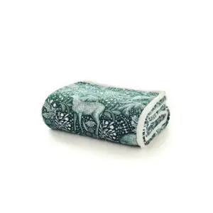 Deyongs Woodland Folk Sherpa Throw